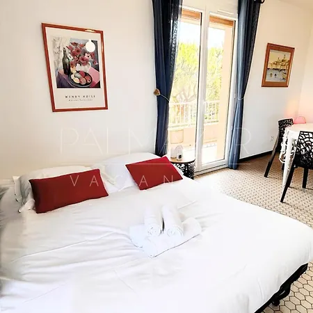 Les Pins, Balcon, Parking, Clim - Palmazur Mandelieu